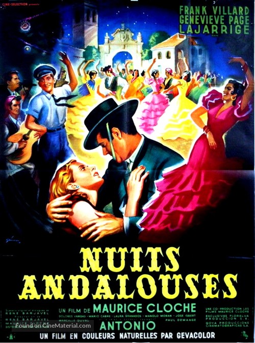 Nuits andalouses - French Movie Poster