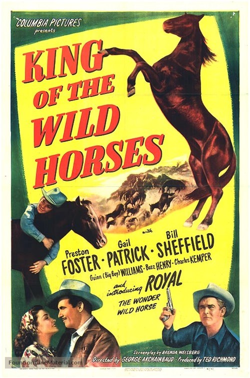 King of the Wild Horses - Movie Poster