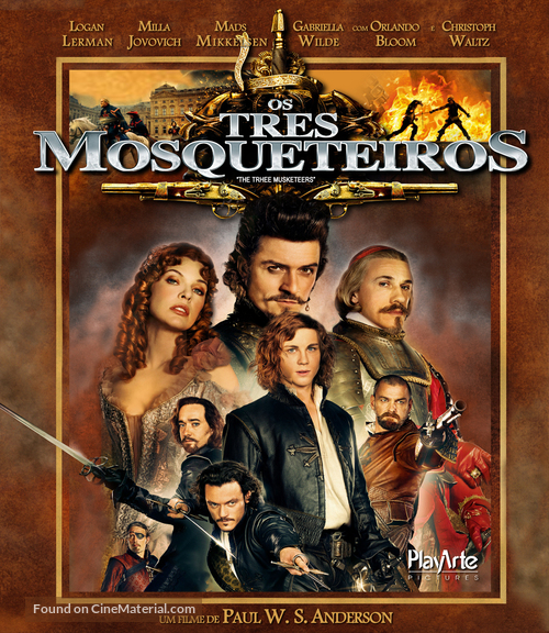 The Three Musketeers - Brazilian Blu-Ray movie cover