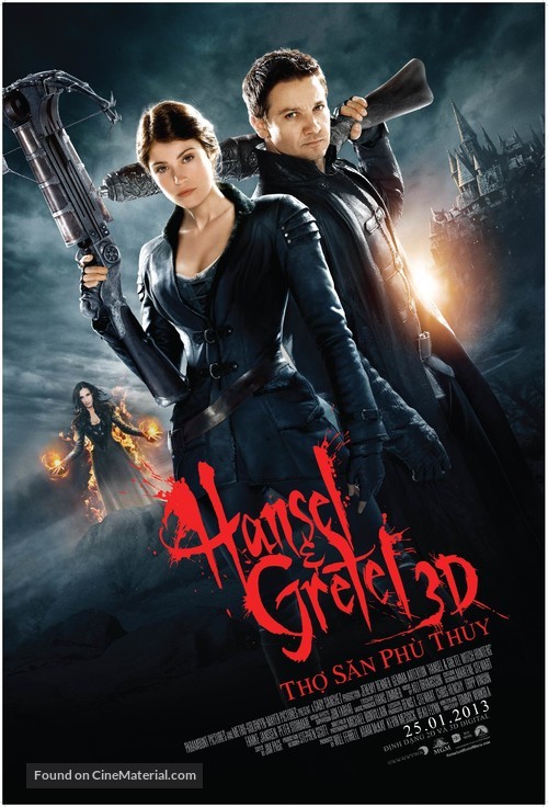 Hansel &amp; Gretel: Witch Hunters - Vietnamese Movie Poster
