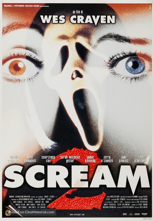 Scream 2 - Italian Movie Poster