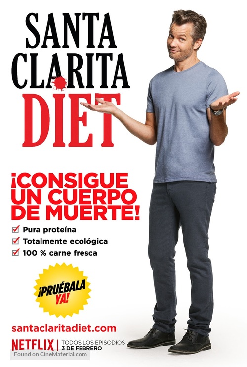 &quot;Santa Clarita Diet&quot; - Spanish Movie Poster