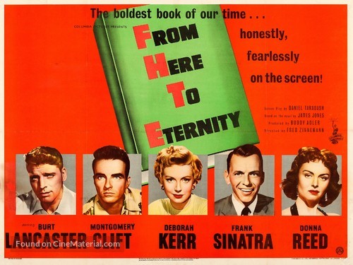 From Here to Eternity - British Movie Poster