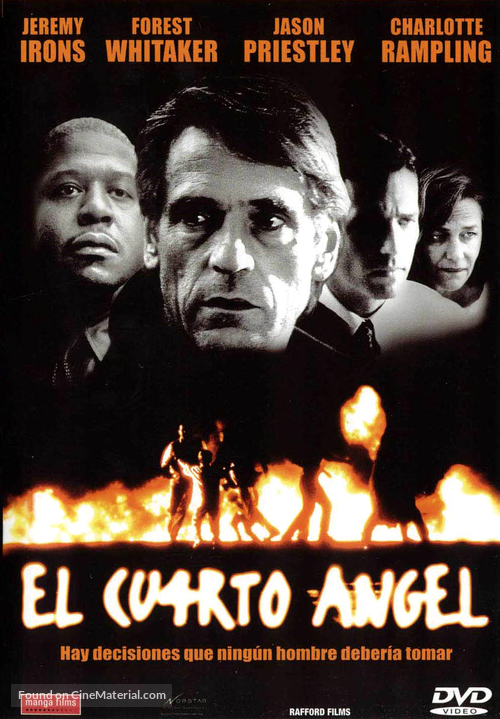 The Fourth Angel - Spanish Movie Cover