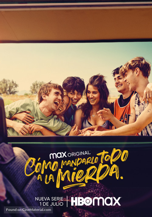 &quot;C&oacute;mo mandarlo todo a la mierda&quot; - Spanish Movie Poster