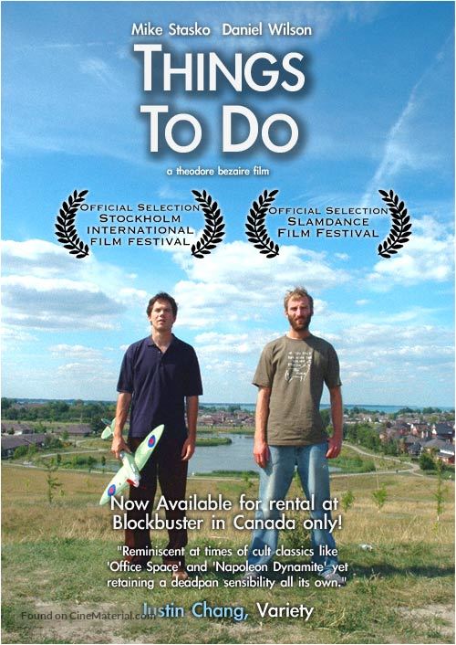 Things to Do - poster