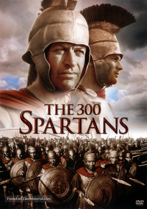 The 300 Spartans - DVD movie cover