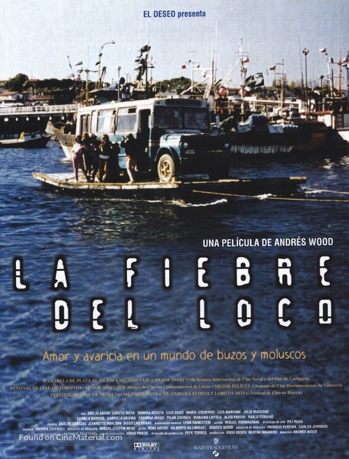 Fiebre del loco, La - Spanish poster