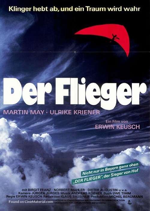 Der Flieger - German Movie Poster