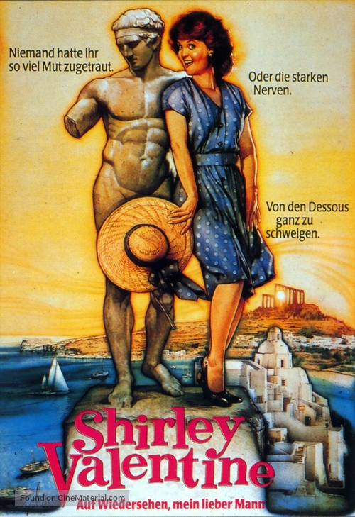 Shirley Valentine - German Movie Poster