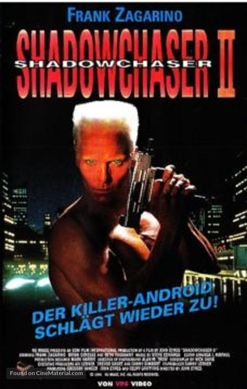 Project Shadowchaser II - German VHS movie cover