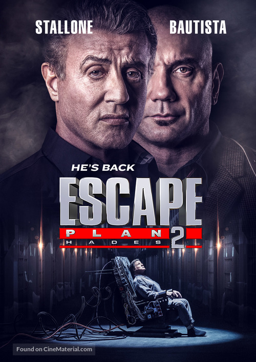 Escape Plan 2: Hades - Canadian DVD movie cover