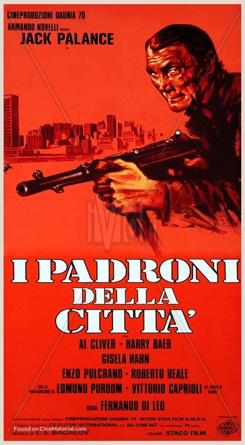 I padroni della citt&agrave; - Italian Movie Poster