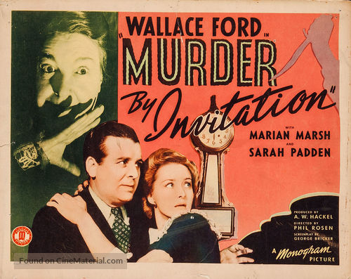 Murder by Invitation - Movie Poster