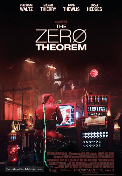 The Zero Theorem - Spanish Movie Poster