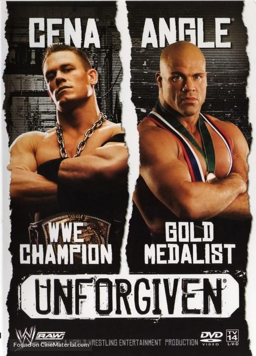 WWE Unforgiven - DVD movie cover