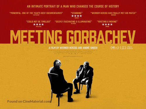 Meeting Gorbachev - British Movie Poster