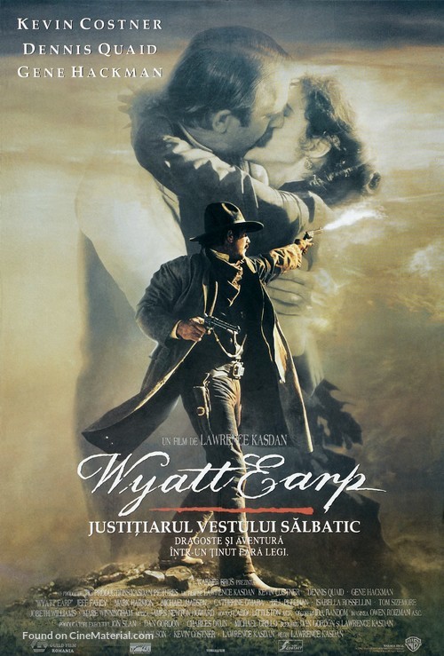 Wyatt Earp - Romanian Movie Poster