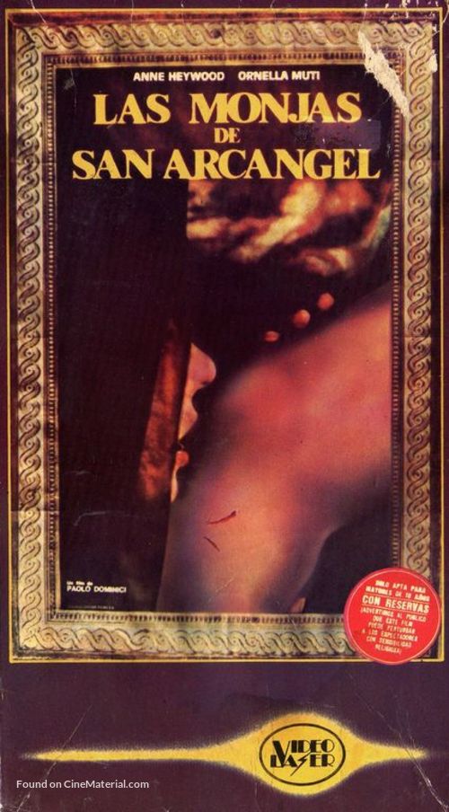 Le monache di Sant&#039;Arcangelo - Argentinian VHS movie cover