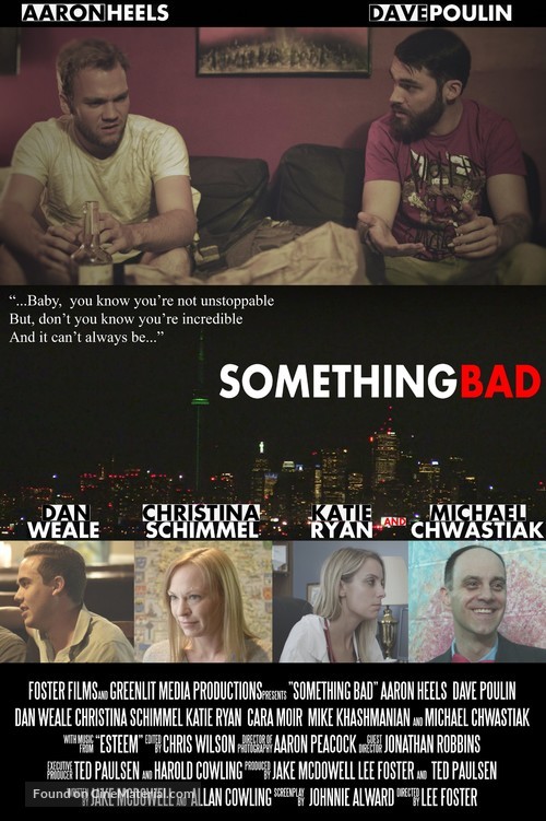 Something Bad - Canadian Movie Poster