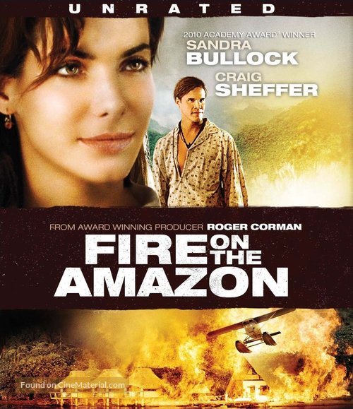 Fire on the Amazon - Blu-Ray movie cover