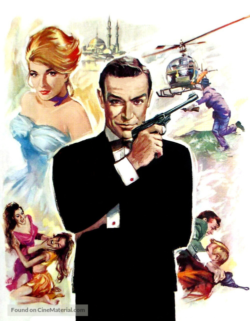 From Russia with Love (1963) Spanish key art