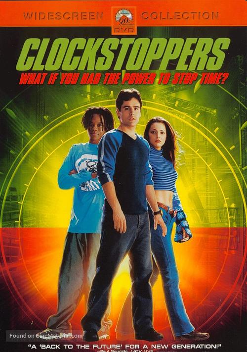Clockstoppers - DVD movie cover