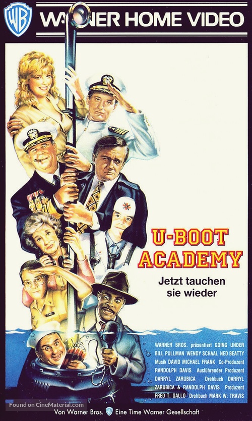 Going Under - German VHS movie cover