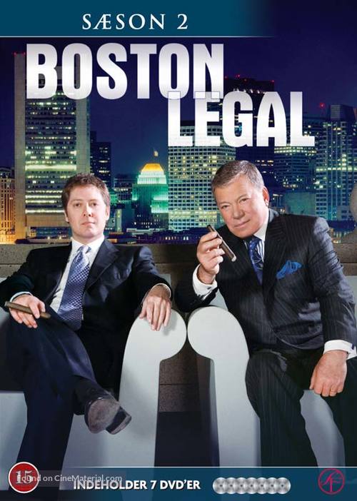 &quot;Boston Legal&quot; - Danish DVD movie cover