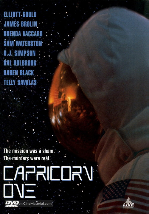 Capricorn One - DVD movie cover