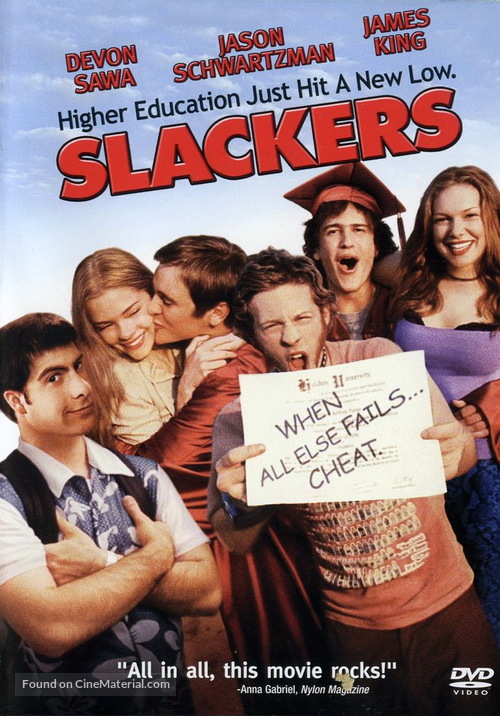 Slackers - DVD movie cover