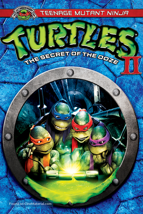 Teenage Mutant Ninja Turtles II: The Secret of the Ooze - DVD movie cover