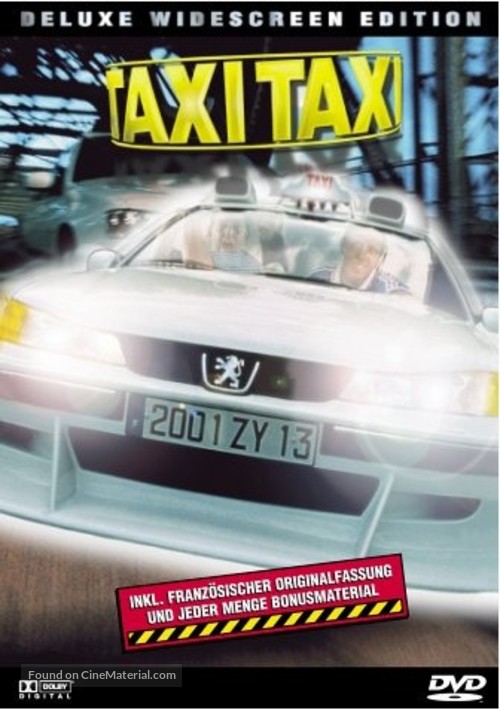 Taxi 2 - German poster