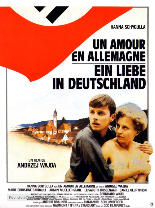 Eine Liebe in Deutschland - French Movie Poster