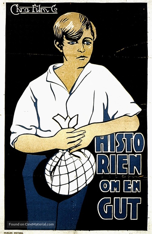 Historien om en gut - Norwegian Movie Poster