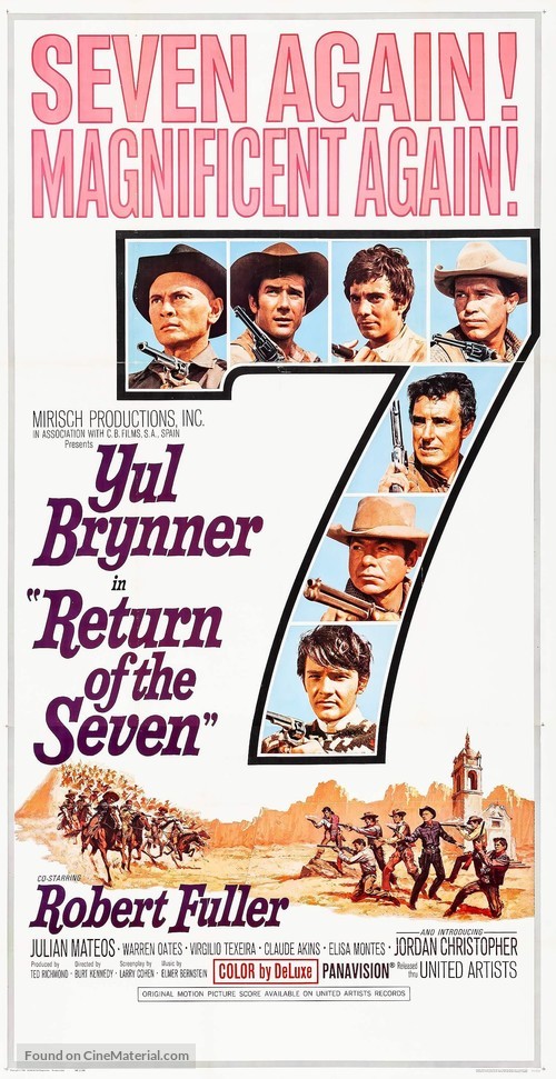 Return of the Seven - Movie Poster