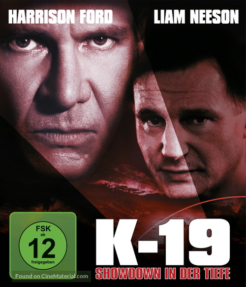 K19 The Widowmaker - German Blu-Ray movie cover