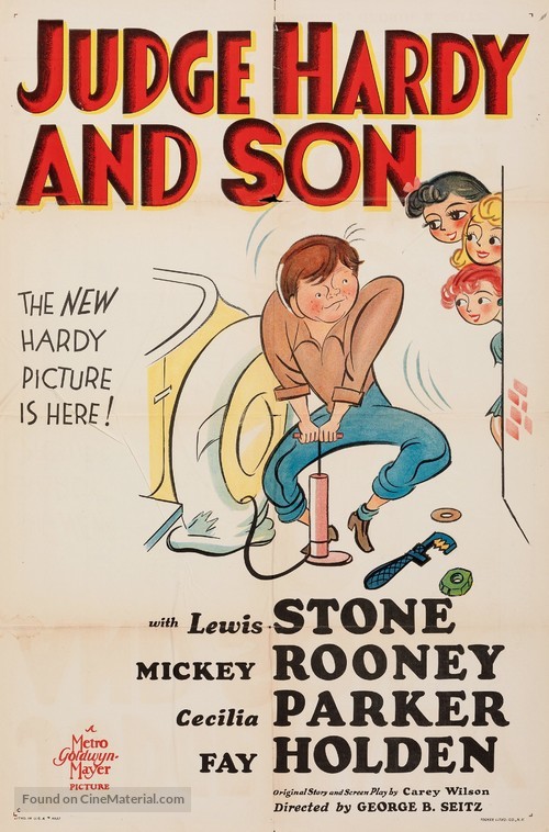 Judge Hardy and Son - Movie Poster