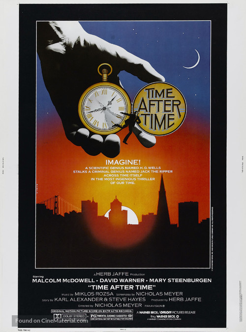Time After Time - Movie Poster