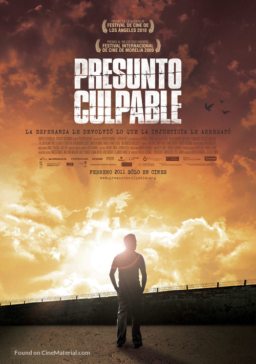 Presunto culpable - Mexican Movie Poster