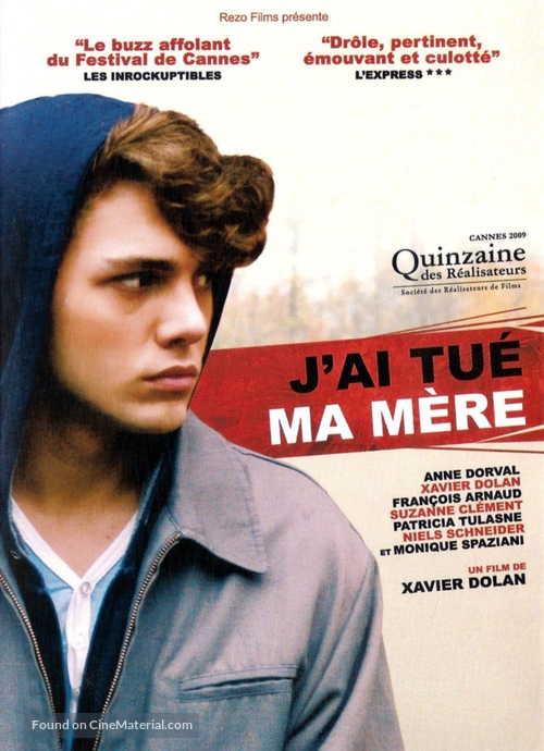 J&#039;ai tu&eacute; ma m&egrave;re - French Movie Poster