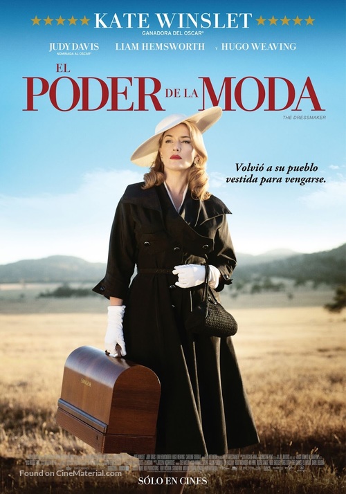 The Dressmaker - Argentinian Movie Poster