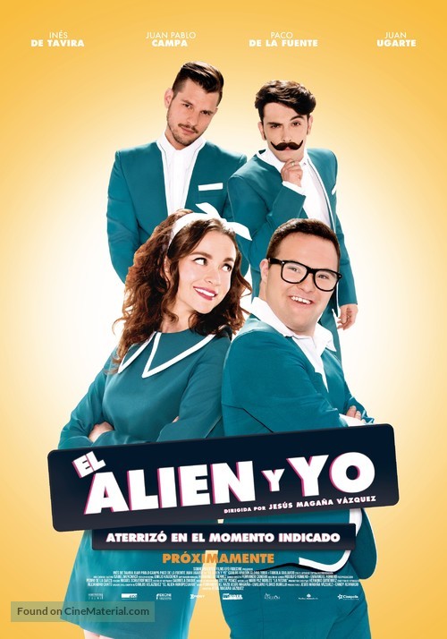 El Alien y yo - Mexican Movie Poster