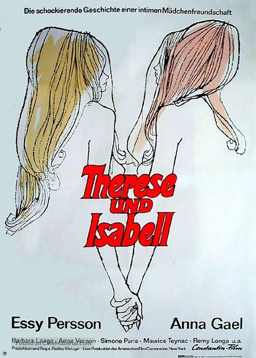 Therese and Isabelle - German Movie Poster