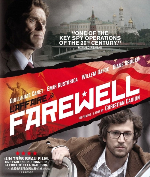 L&#039;affaire Farewell - Canadian Blu-Ray movie cover