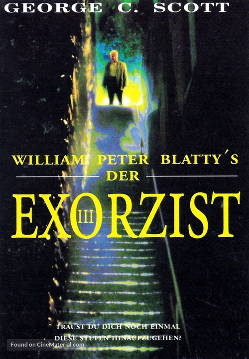 The Exorcist III - German DVD movie cover