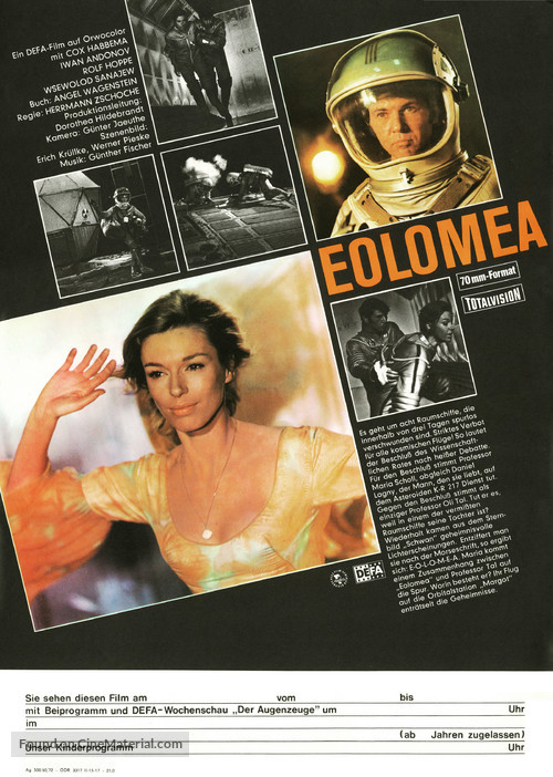 Eolomea - German Movie Poster