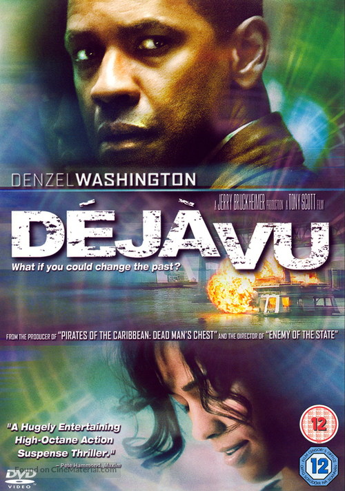 Deja Vu - British DVD movie cover