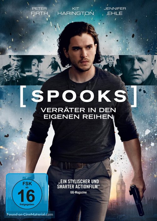 Spooks: The Greater Good - German DVD movie cover