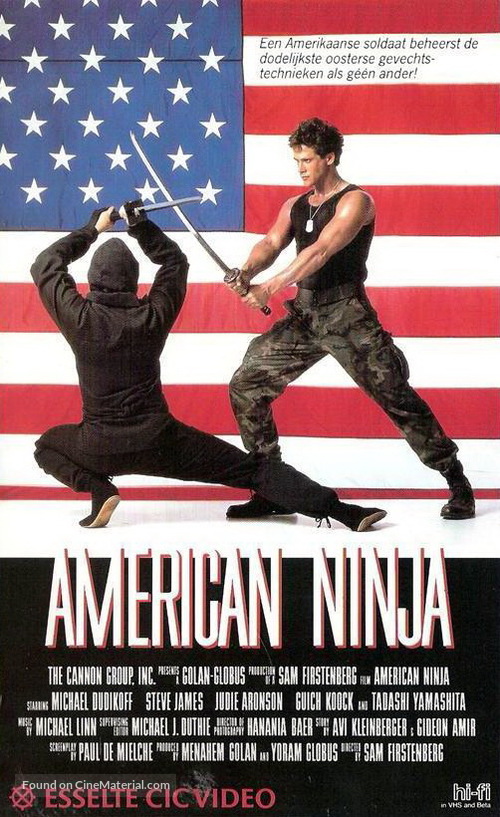 American Ninja - Dutch Movie Cover